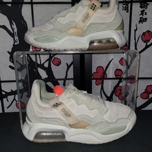 Air Jordan Ma2 Honey Dew Beige and Green Sneakers